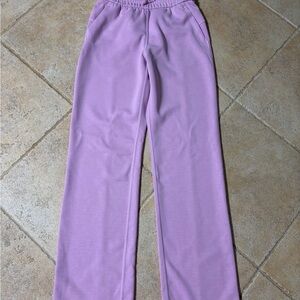 Lululemon Athletica Softstreme pink Pants sz 4 euc